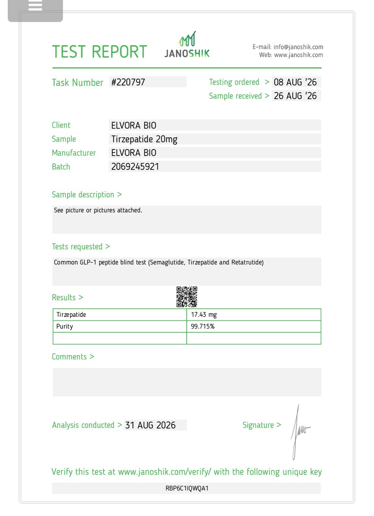 Tirzepatide  10mg - 20mg - Image 2
